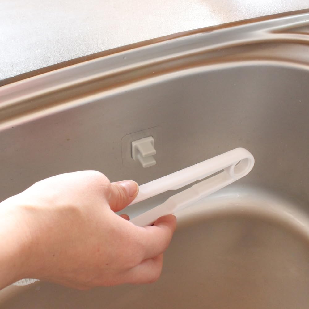 Amazon｜sm@rt673キッチン排水口トング＆ブラシ｜排水口・パイプ